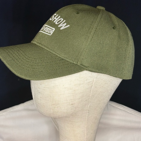 Green Embroidered Cap - Picture 2 of 4